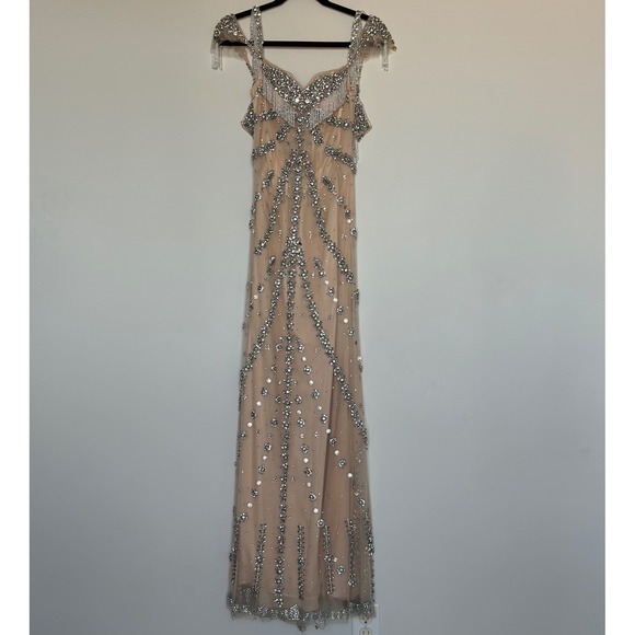 met gala beaded dress Venice Beaded Gown  Alamour The Label